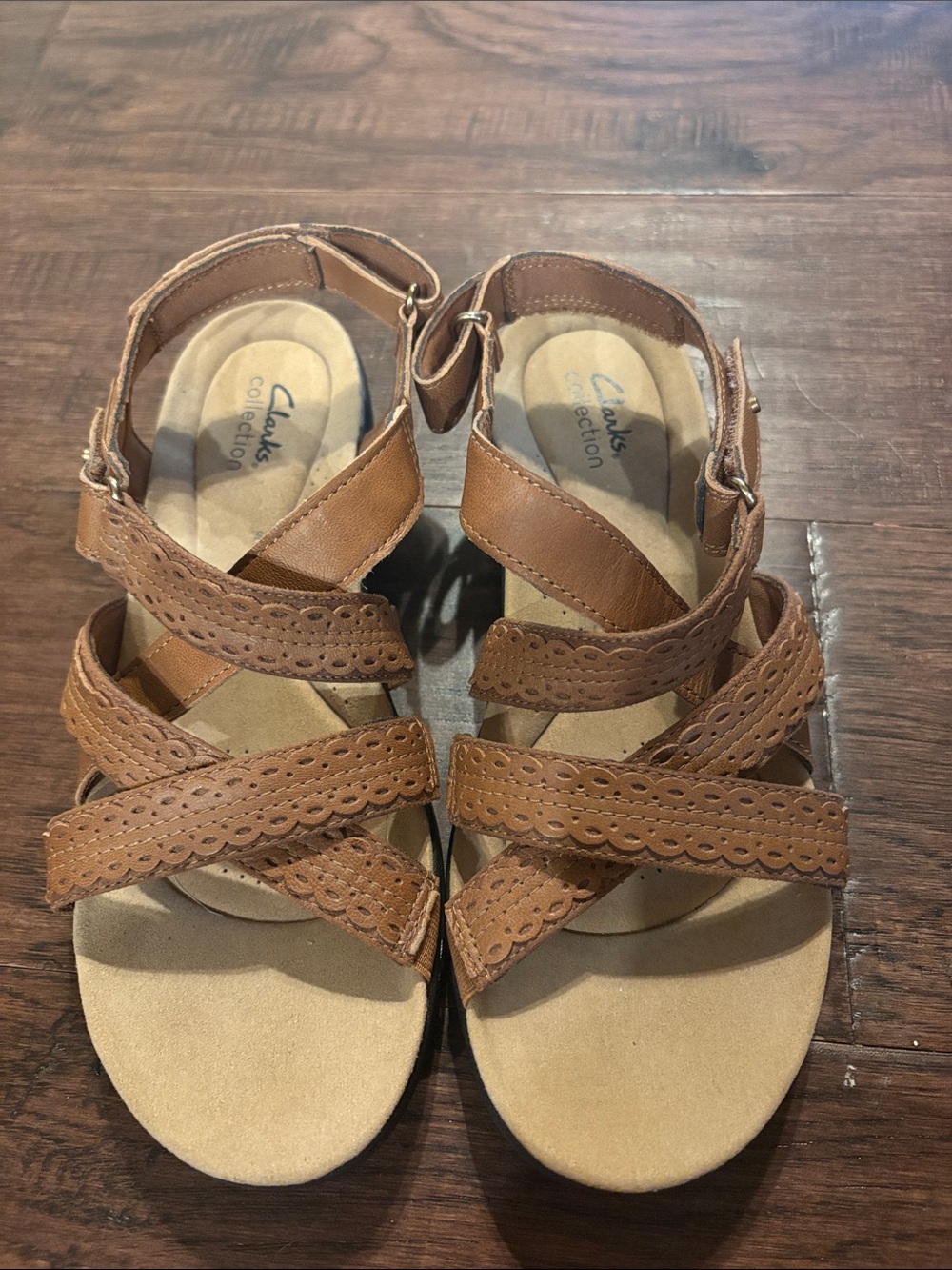 Clarks Laurieann Rena Sandals size 9.5